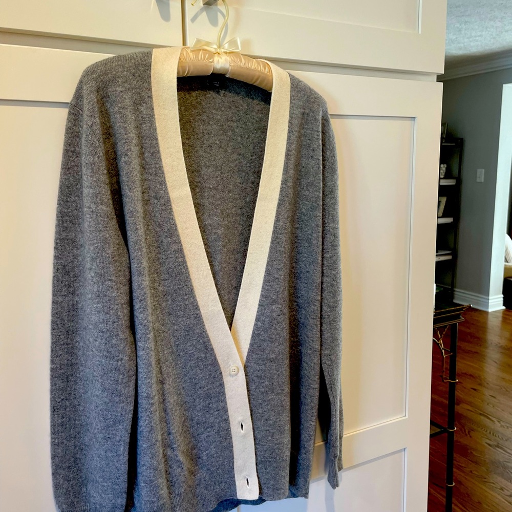 Theory cashmere cardigan! Worn once!